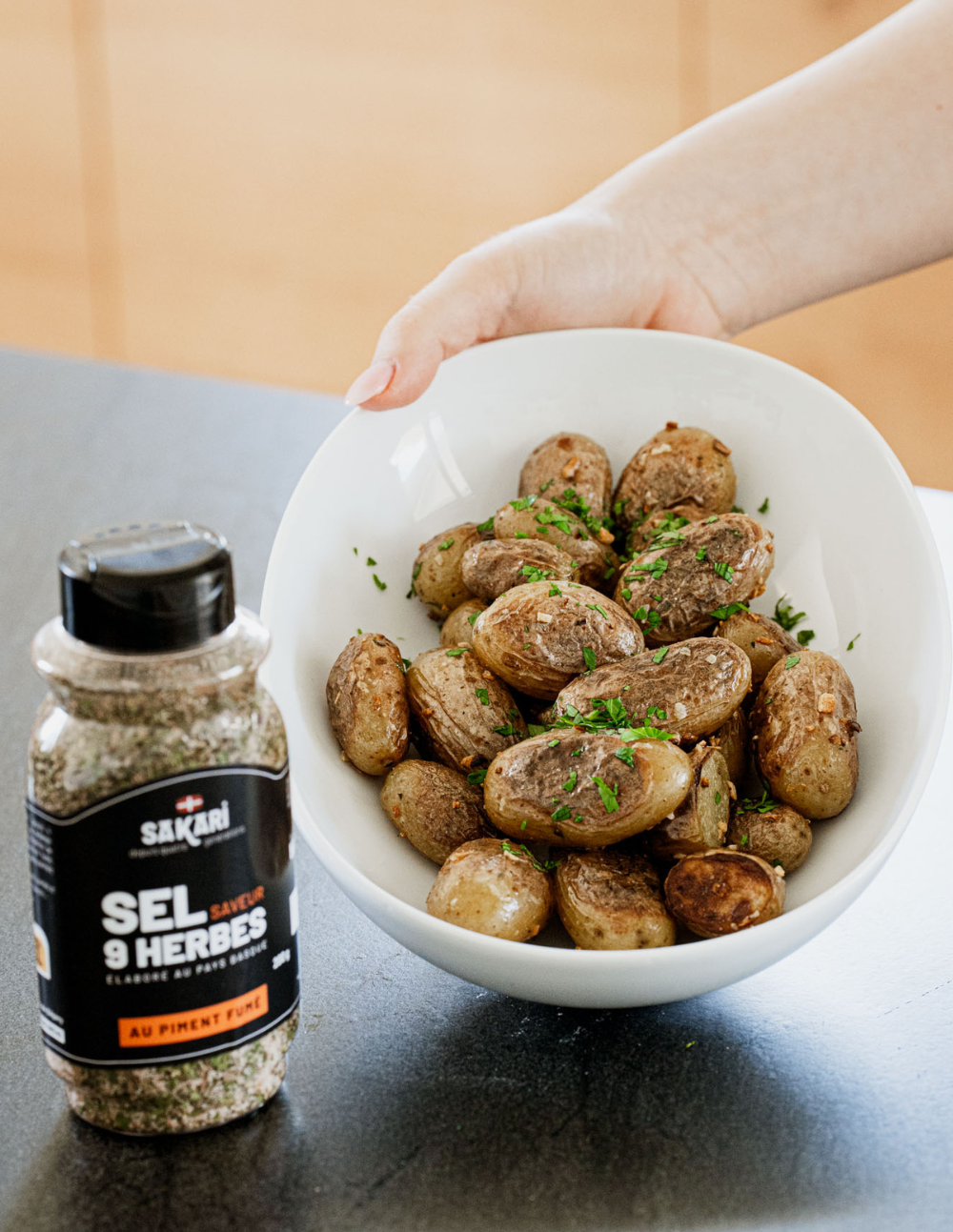 Sel Saveur 9 herbes Sakari  au piment fumé de la Vera
