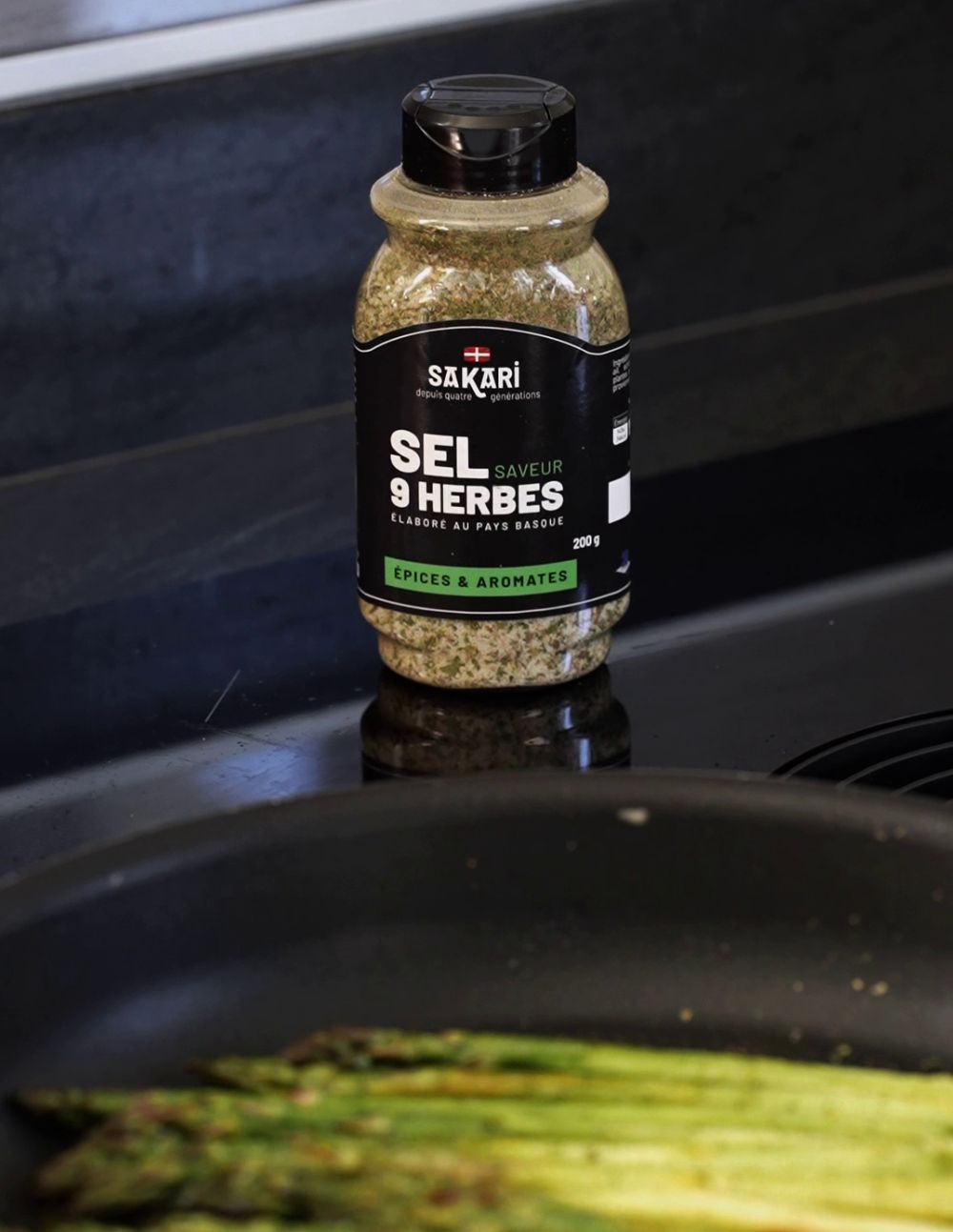 Lot de 3 sels Saveur 9 herbes Sakari