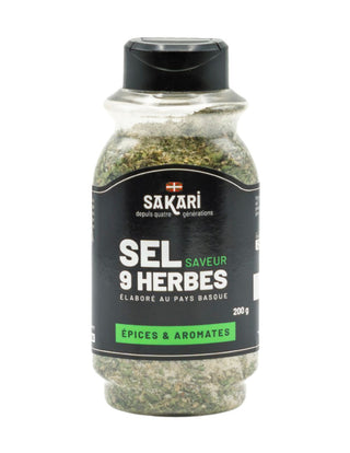Sel Saveur 9 herbes Sakari