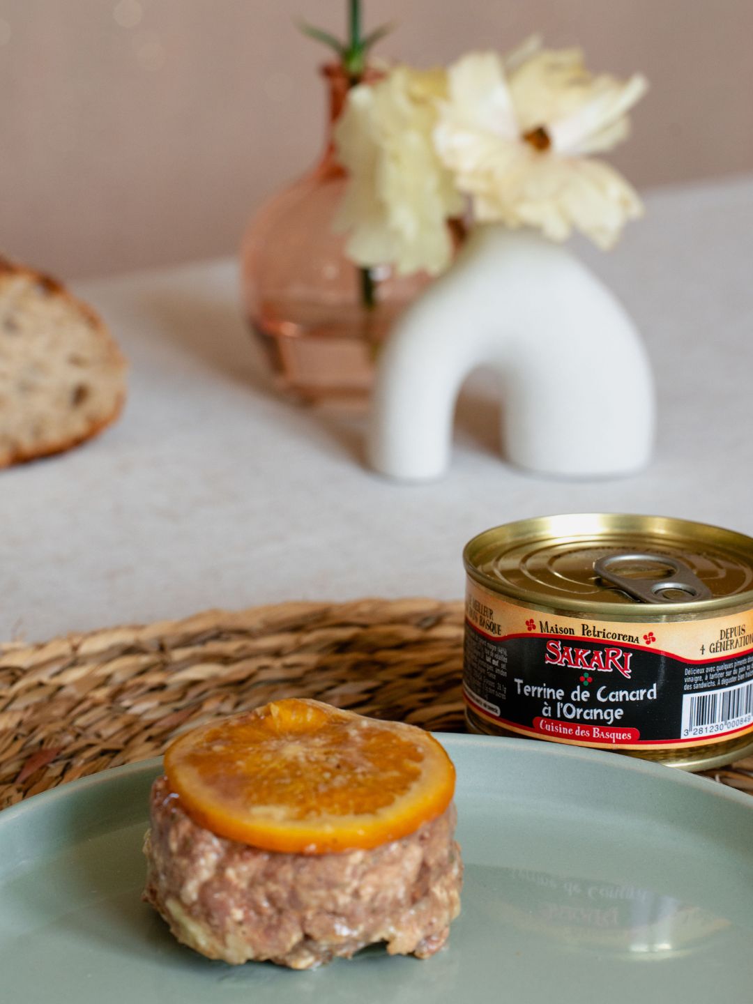 pâté de canard à l'orange