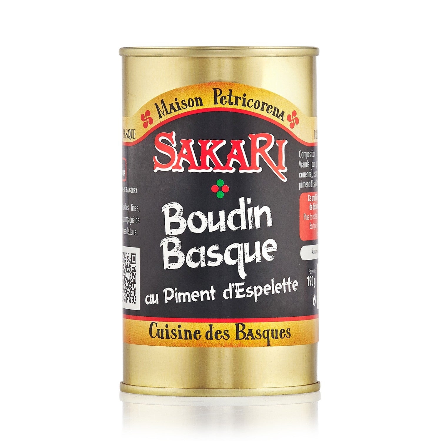 Boudin du Pays Basque au piment d'Espelette