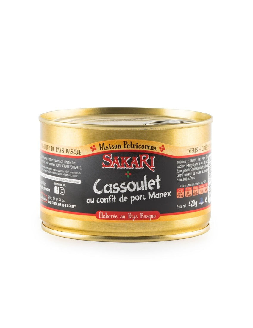 Saucisses confites de porc Manex