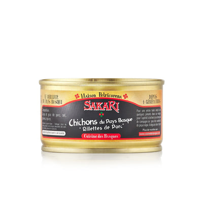 Chichons du Pays Basque (rillettes de porc MANEX)