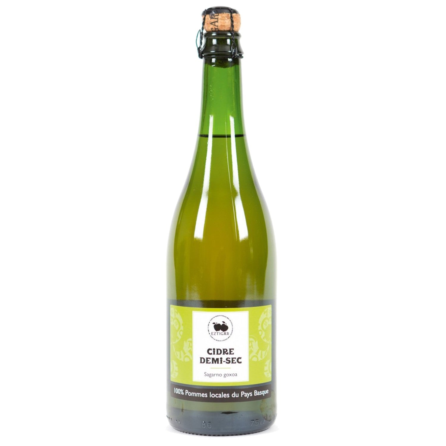 Cidre basque pétillant Eztigar