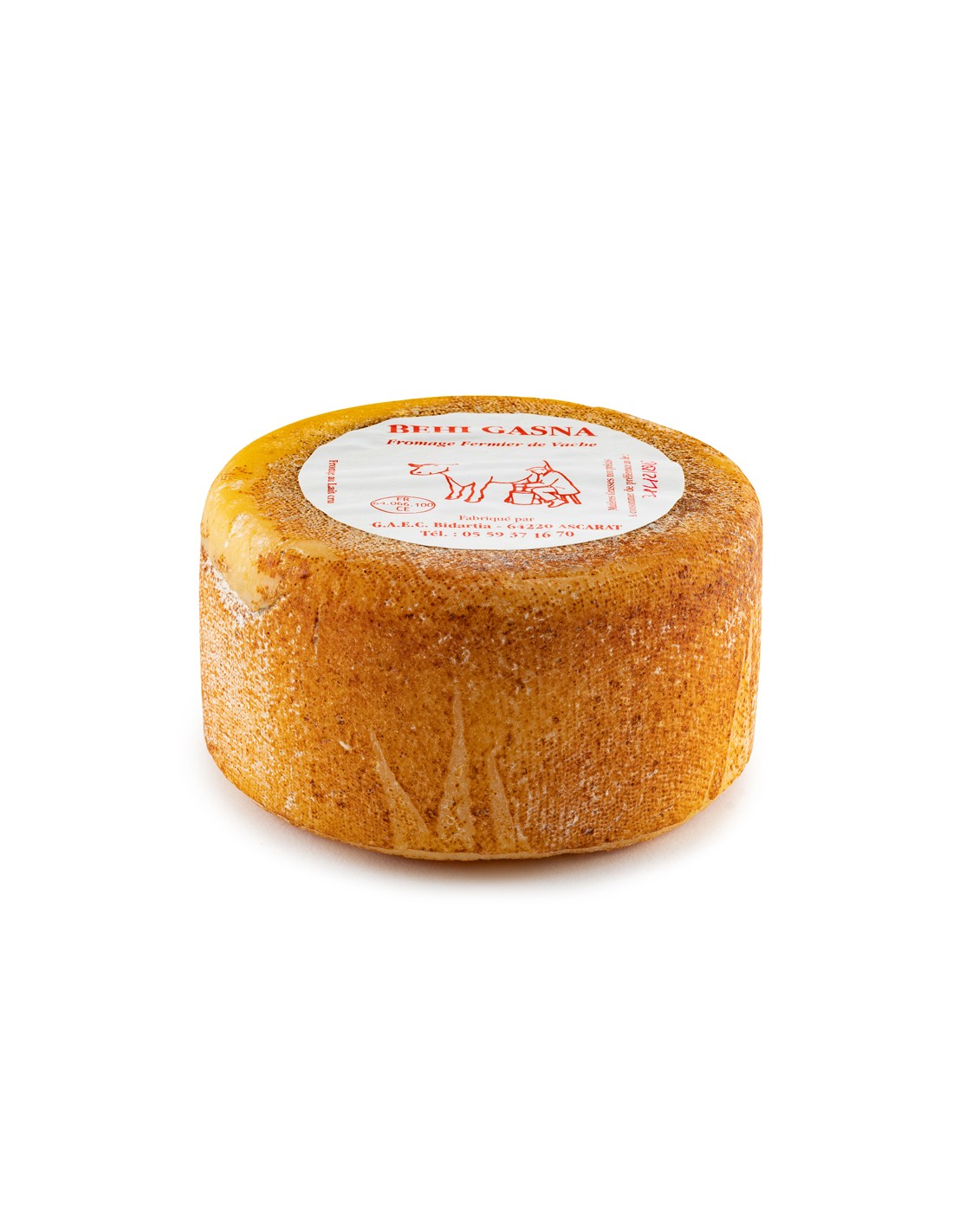 Fromage basque de vache fermier au lait cru