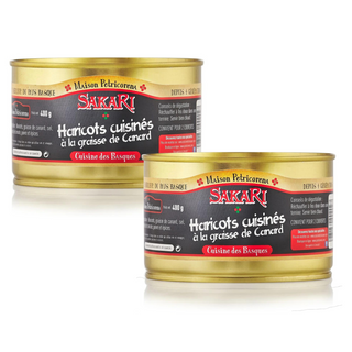 Haricots cuisinés