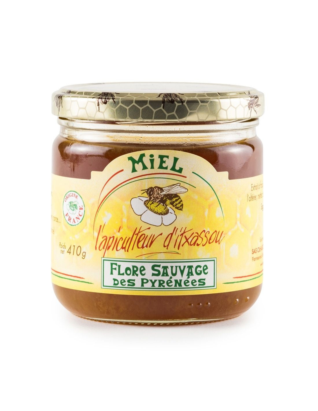 Miel de flore sauvage du Pays Basque : l'Apiculteur d'Itxassou