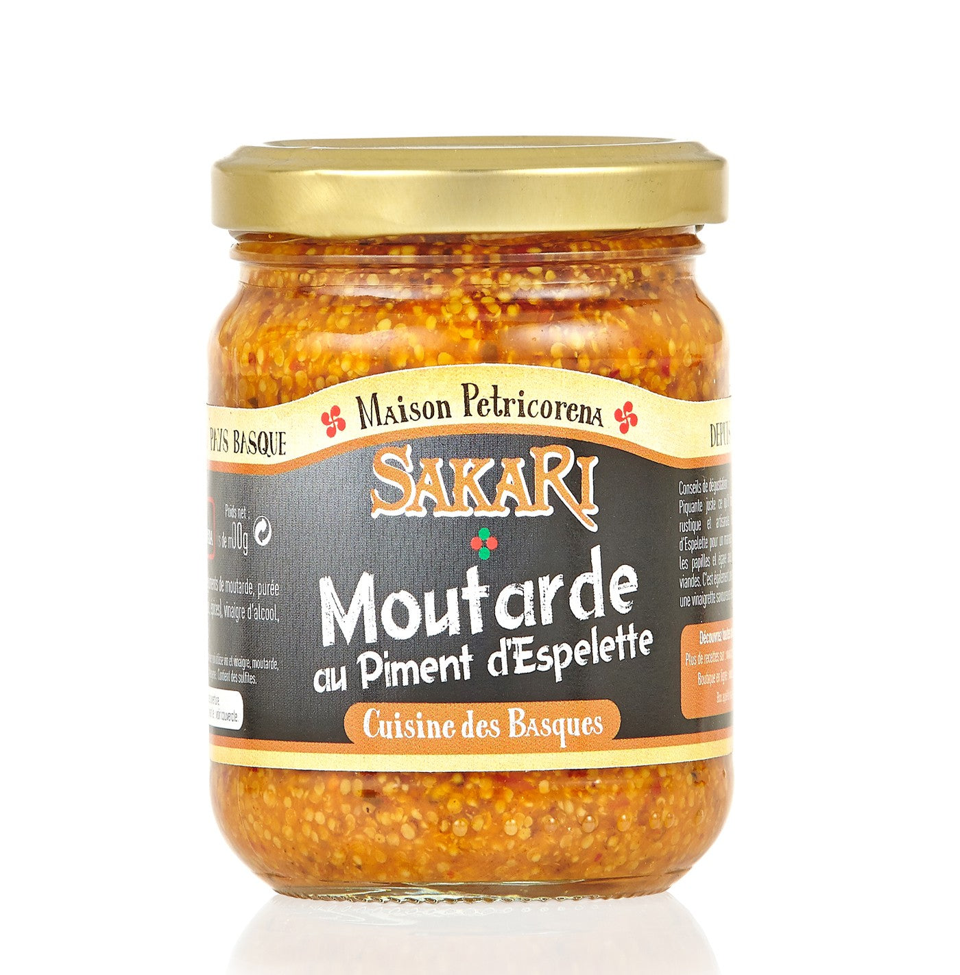 moutarde au piment d'Espelette 800 g