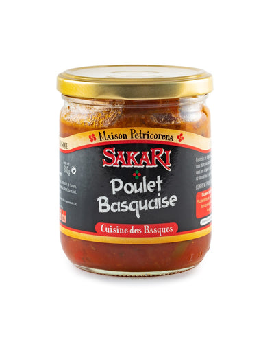 Poulet à la basquaise