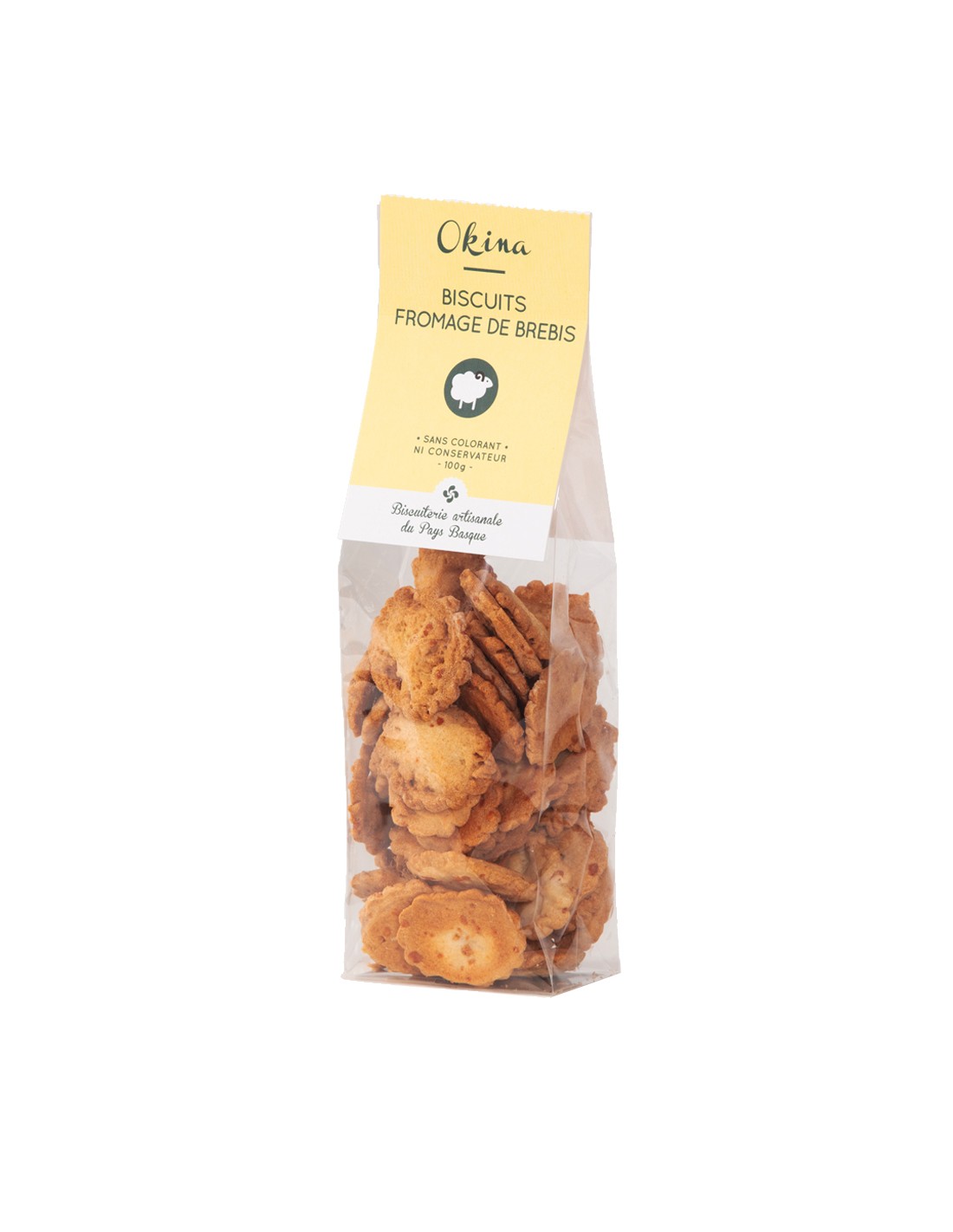 Sablés apéritif Okina au fromage de brebis