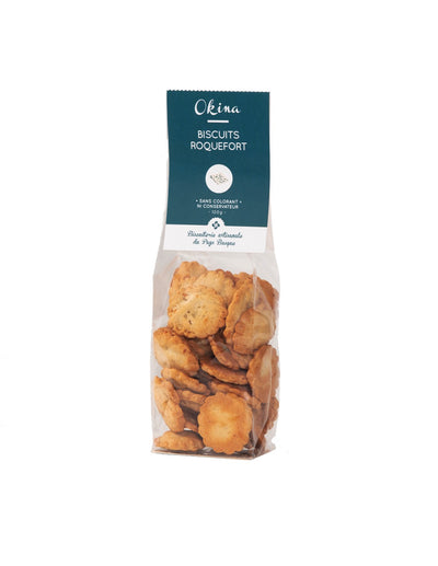 Sablés apéritif Okina  roquefort