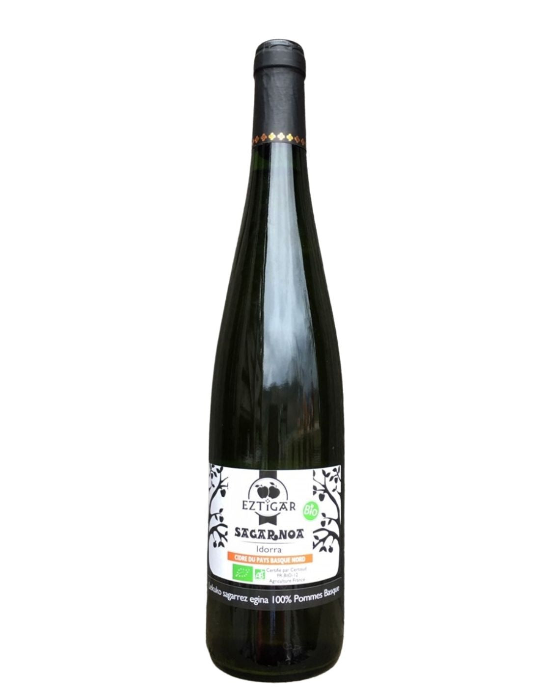 Sagarno Eztigar BIO, cidre basque traditionnel 75 cl