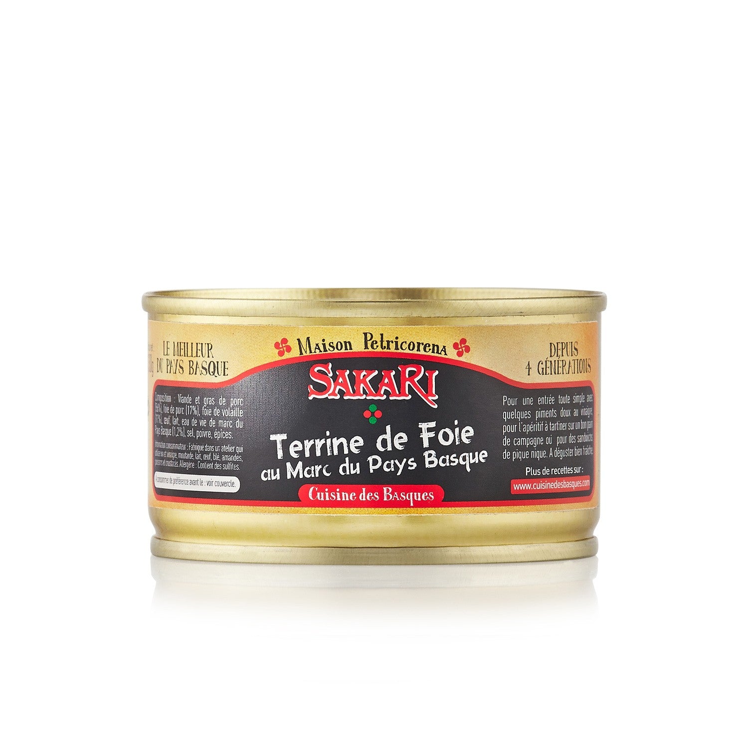 Terrine de Foie au Marc du Pays Basque