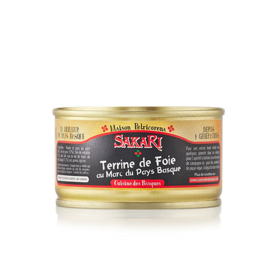 Terrine de Foie au Marc du Pays Basque